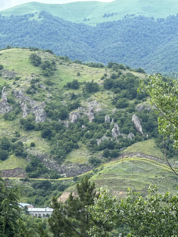Wandering Dilijan's green hills, gardens, and quiet corners