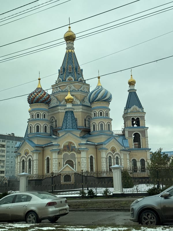 Alexander Nevsky Cathedral documented in Izhevsk, Russia