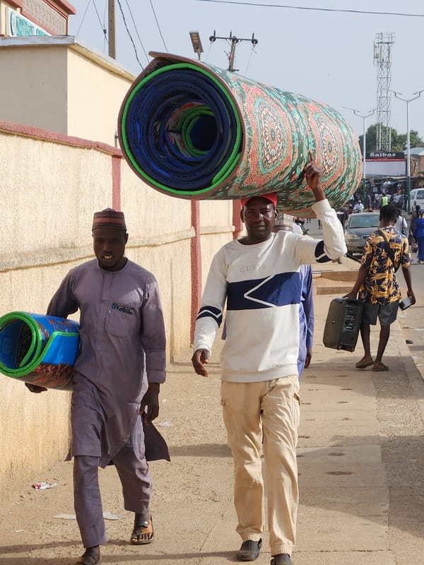 Ordinary street life documented in Jos, Nigeria