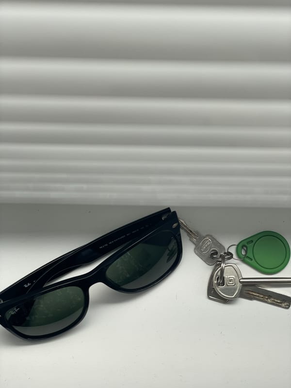 Personal Items and Miniature Cameras Documented in Morning Collection