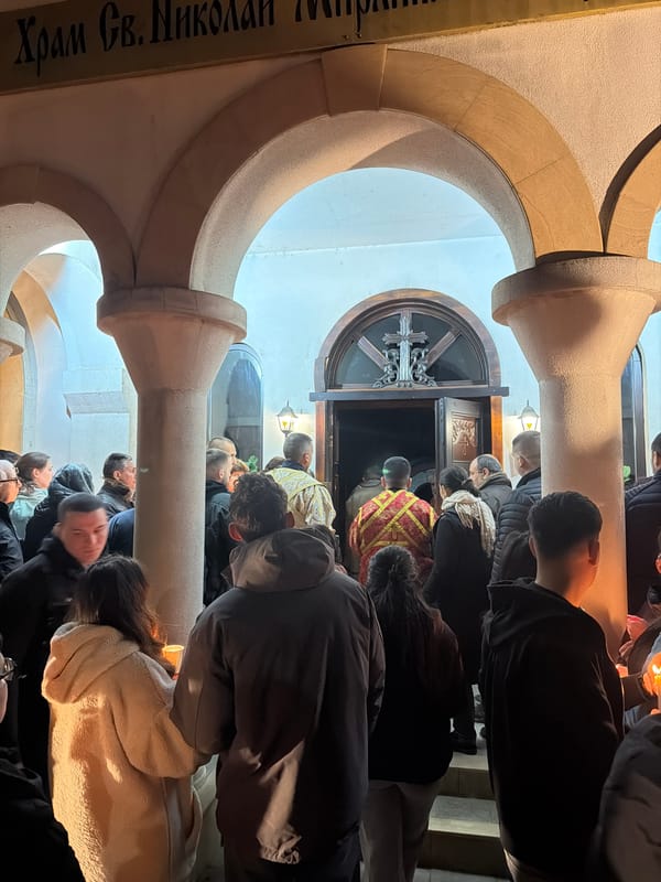 Evening prayer gathering observed at Bulgarian church