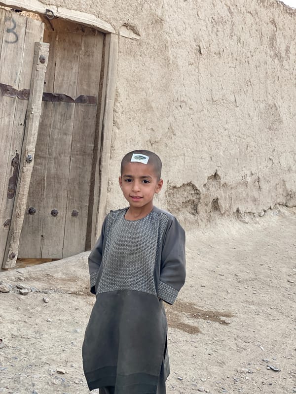 Daily life in Arghandab: children, elders, mud-brick walls