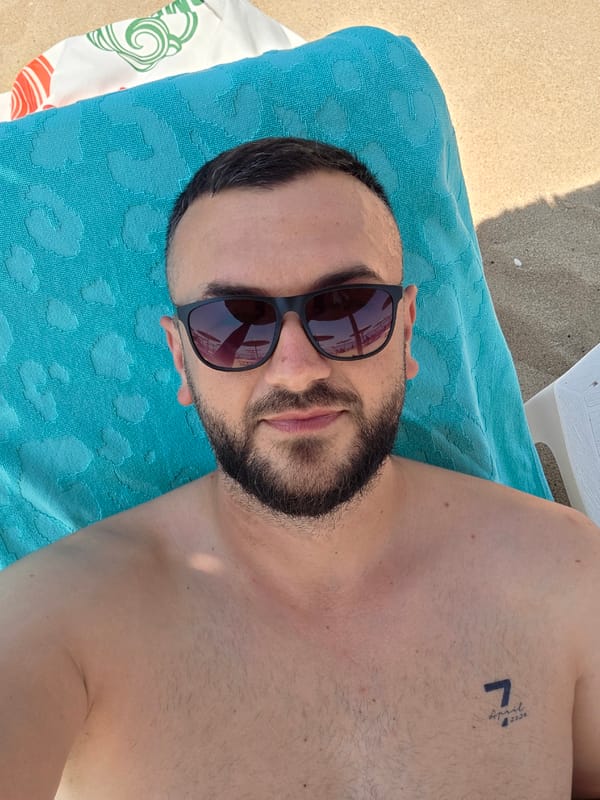 Lazy summer afternoon on a Varna beach