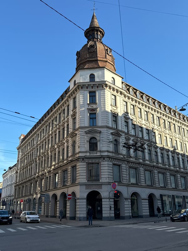 Woman in navy coat observed on morning train in Riga
