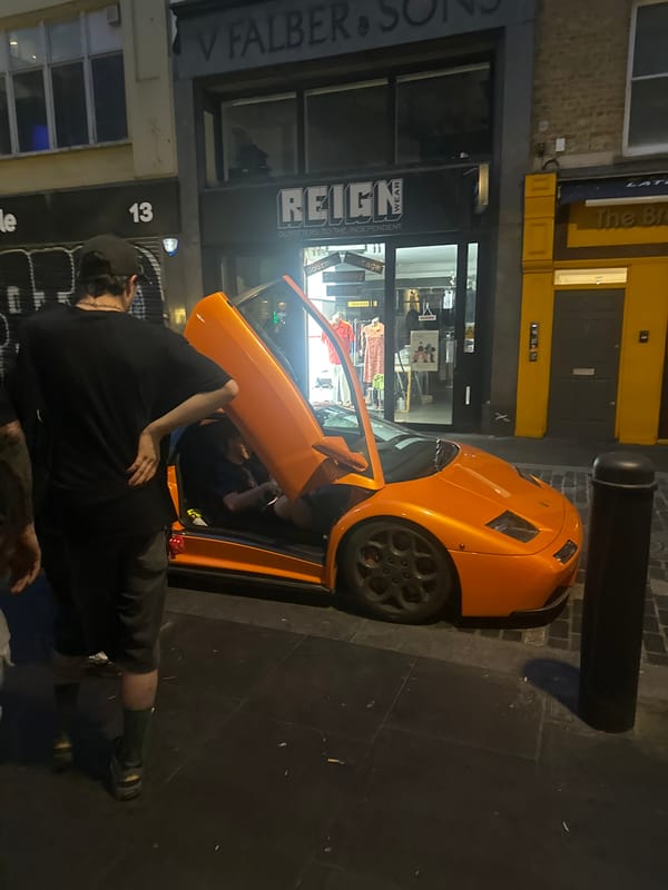 Pantera vehicle spotted parked on London street