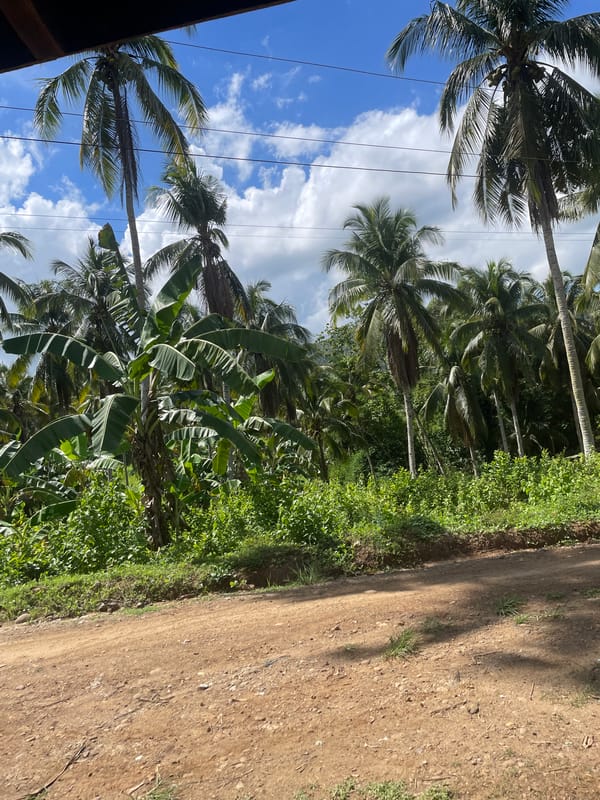 Lazy afternoon at a rural outpost in Dongos, Philippines