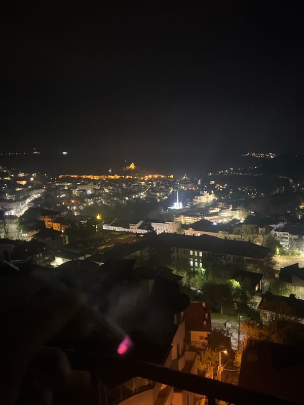Night out documented in Veliko Tarnovo, Bulgaria