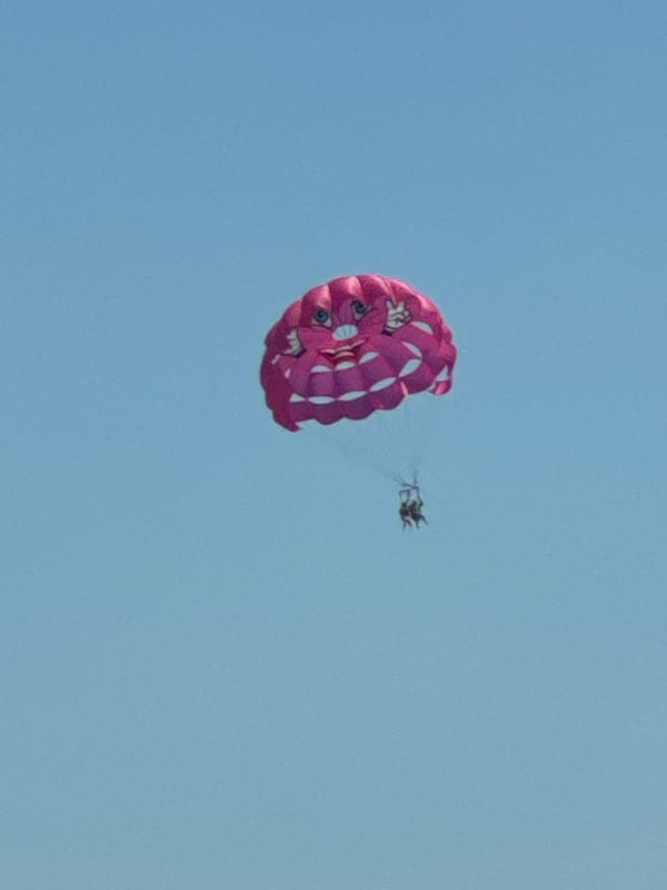 Parasailing and quiet interiors on a Varna morning