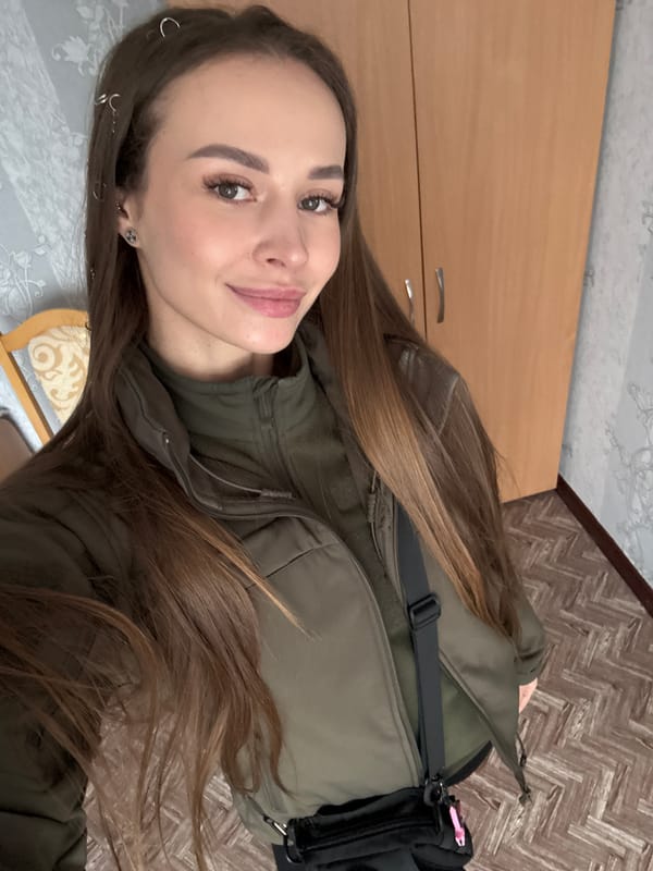 Tourist documents Chornobyl visit with radiation-themed accessories