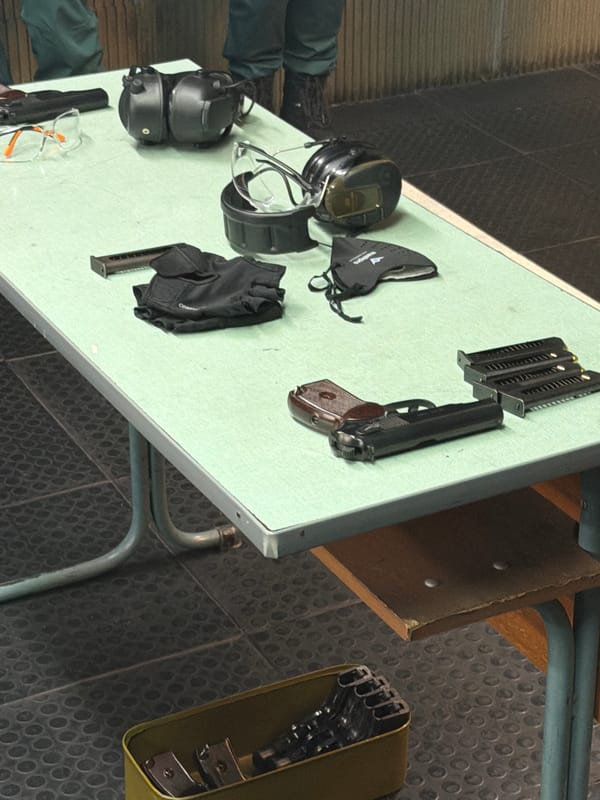 Firearms handling observed at shooting facility in Pazardzhik