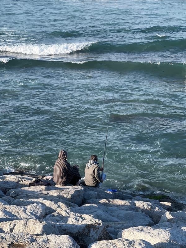 Afternoon coastal life captured across Tangier, Morocco neighborhoods