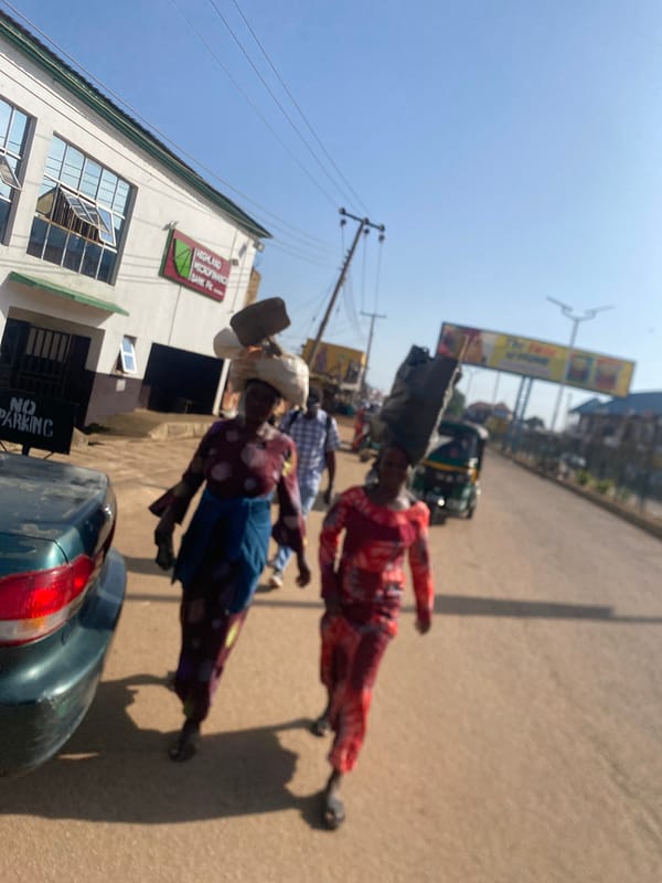 Morning street life documented across Bukuru, Nigeria