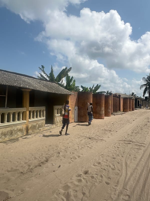 Daily life moments captured in Badagry, Nigeria community