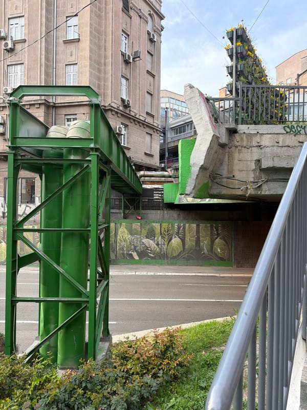 Belgrade urban infrastructure documented from multiple perspectives