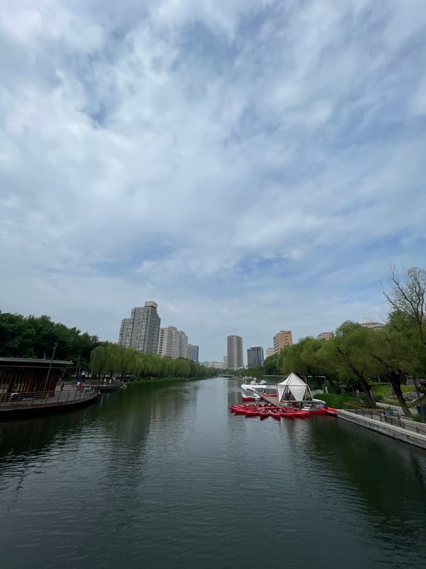 Quiet nighttime moments captured across Chaoyang District waterways and streets