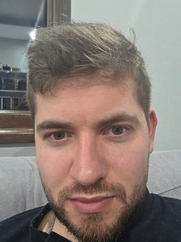 Man shares selfies and pet photos at home in Bulgaria