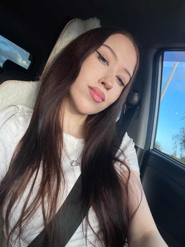 Afternoon car ride through rural Russia, selfies and sky views