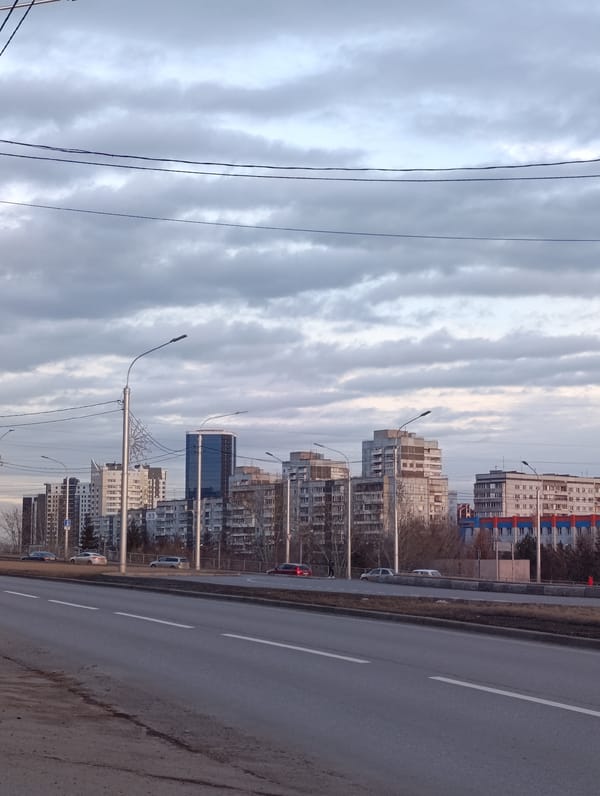 Everyday scenes documented across Krasnoyarsk during five-minute window