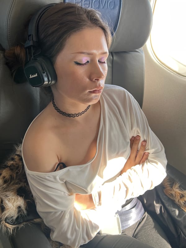 Woman travels through Belarus airport, sleeps on private plane