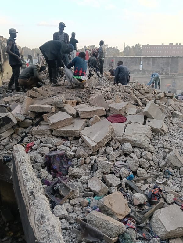Gikomba Market collapse triggers large-scale debris clearing in Nairobi