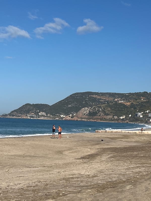 Morning beach and nature scenes captured in Alanya, Turkey