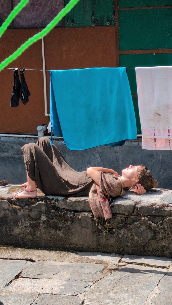 Morning routines captured across Haini village in northern India