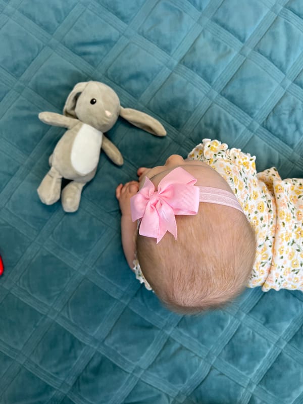 Mother and baby share quiet morning moments in Chaikovsky