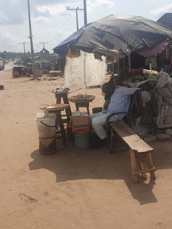 Daily life scenes documented across Lokoja, Nigeria neighborhoods