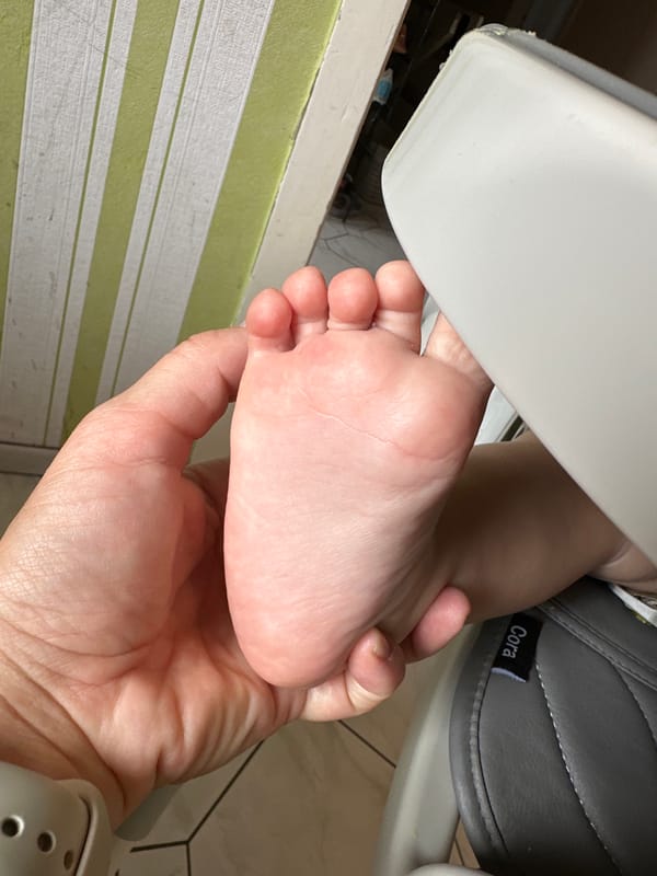 Mealtime moments captured between woman and baby in Fredenbeck