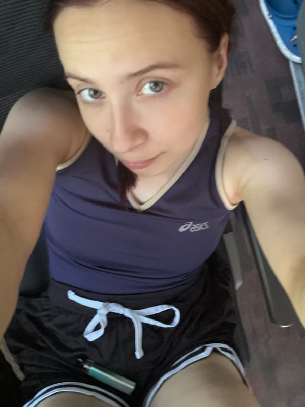 Morning selfie captured in Старое Мартьяново, Russia