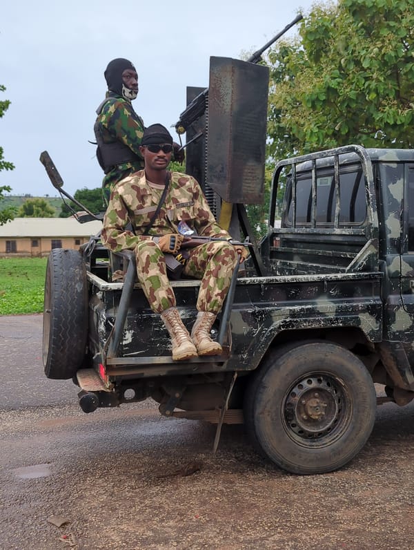 Athletic event with military presence observed in Gidan Waya