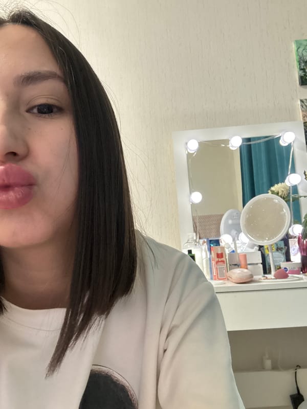 Woman photographed smiling indoors in Yekaterinburg residence