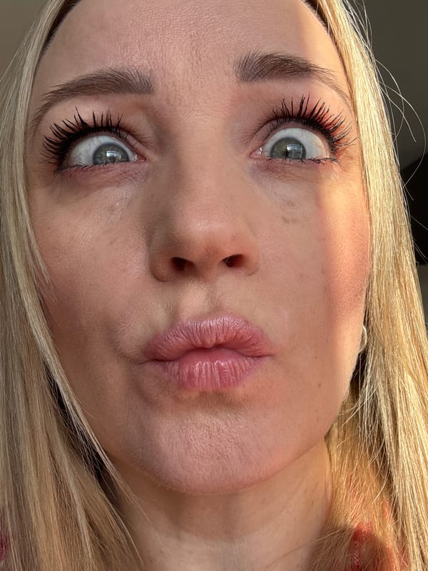 Woman and Bengal cat captured in morning home moments