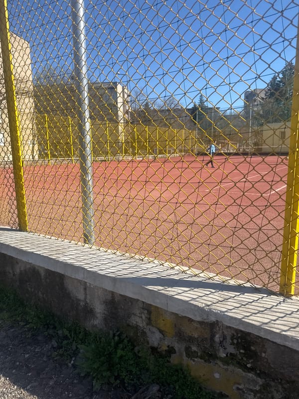 Recreational area with running track observed in Targovishte, Bulgaria