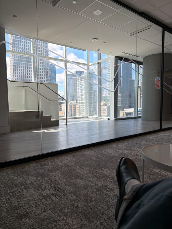 Montreal high-rise observers document clear afternoon cityscape views