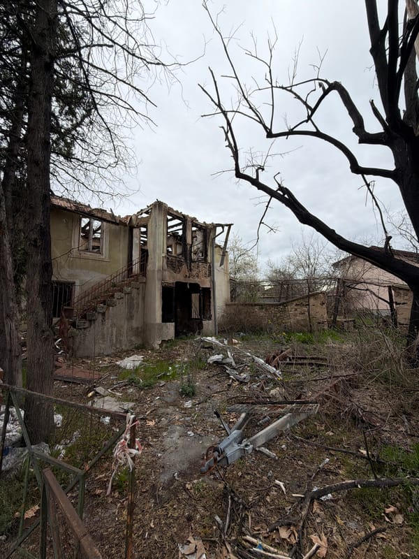 Residential building severely damaged by fire in Hisarya, Bulgaria