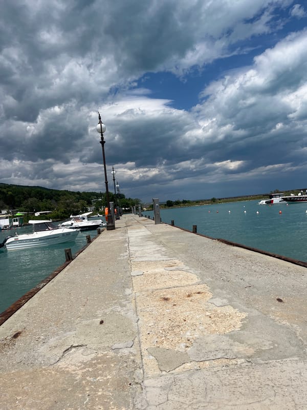 Peaceful scenes captured at Varna's Black Sea pier
