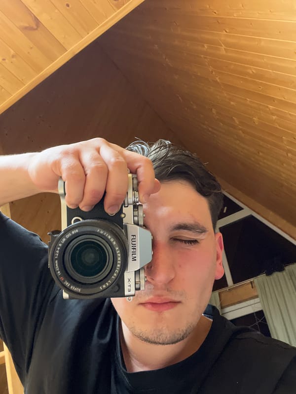 Man documents photography session and outdoor grilling in Vasilyevo