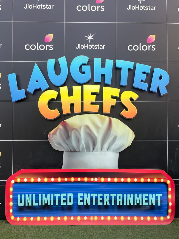 Laughter Chefs show promotional material spotted in Mumbai
