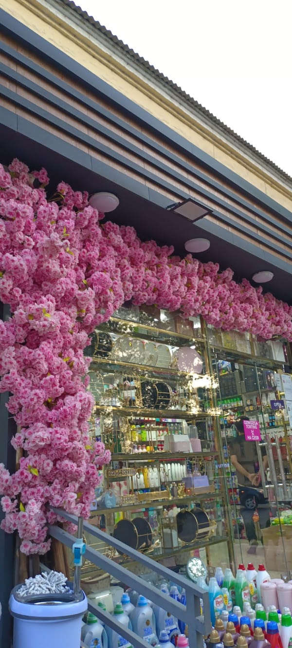 Ordinary afternoon life across Fergana City streets and homes