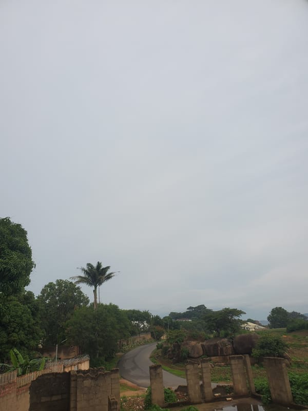 Afternoon scenes around Jos, Nigeria's streets and landscapes