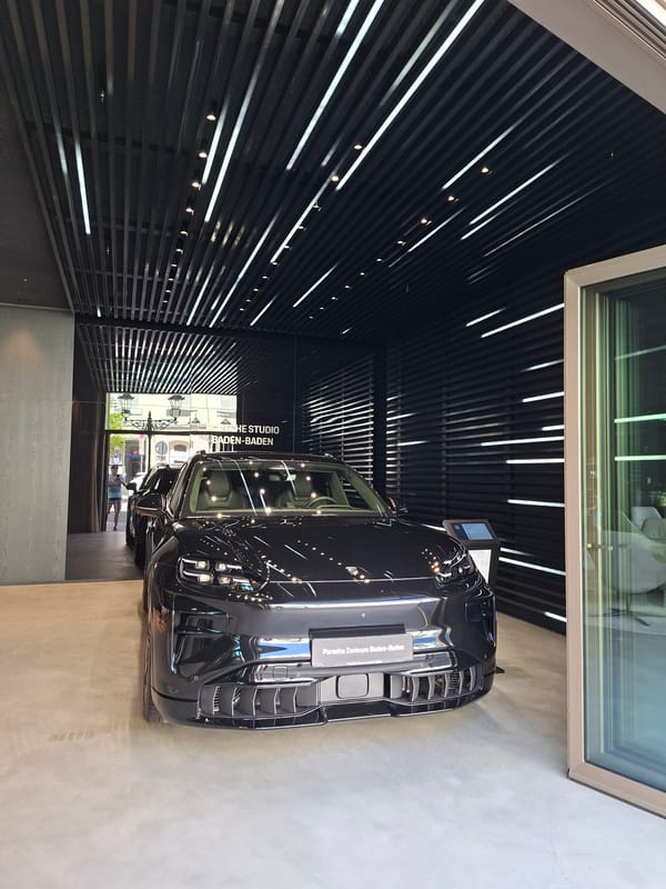 Exotic and classic cars converge on Baden-Baden's streets and showrooms