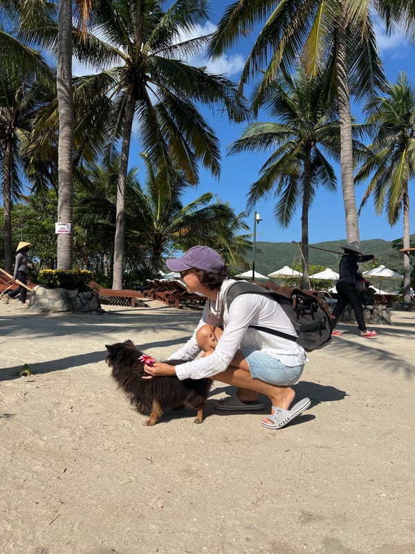 Everyday moments captured in Nha Trang beachside area