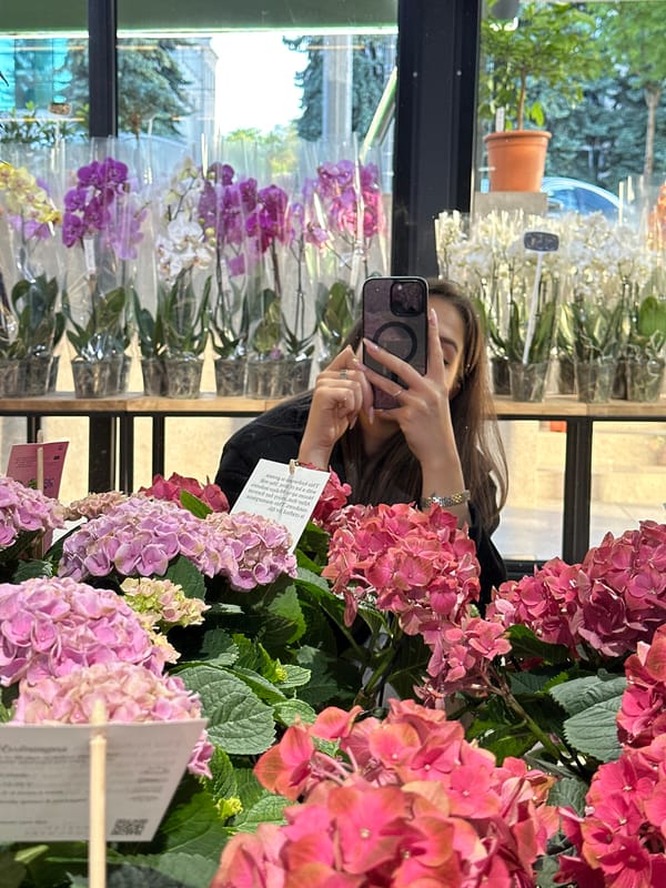 Late-night flower shopping documented in Chișinău, Moldova