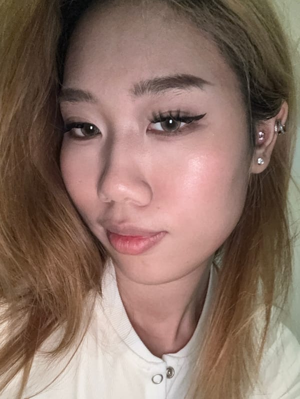 Woman captures multiple selfies in Yuzhong District, China