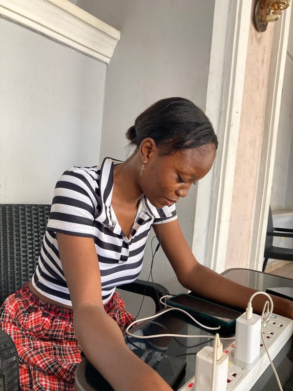 Casual outdoor moments in a Gwarinpa residential area