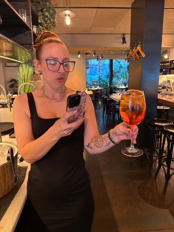 Candlelit dinner at a Barcelona wine-focused restaurant