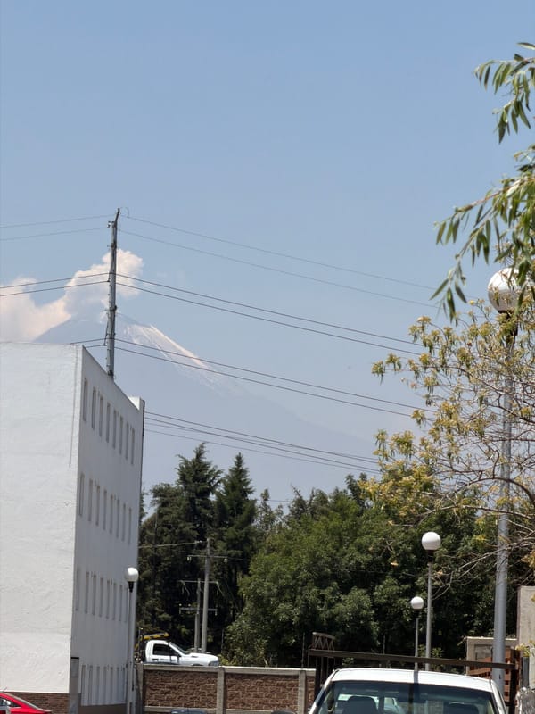 Evening street scenes documented in San Andrés Cholula, Mexico