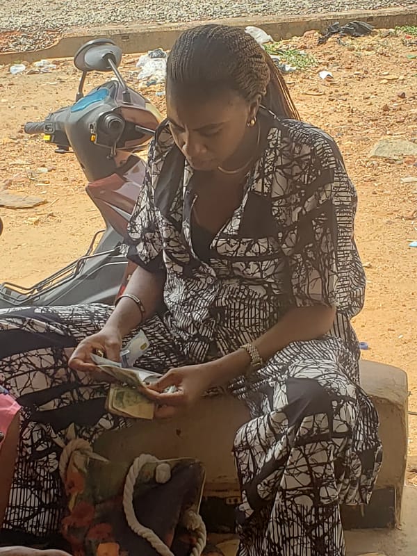 Daily life moments captured in bright Adankolo afternoon