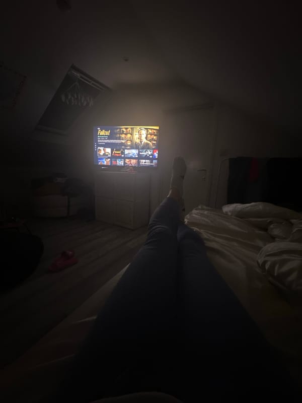 Late night bedroom scenes with colorful light diffuser in Reading